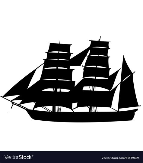 Barquentine Ship