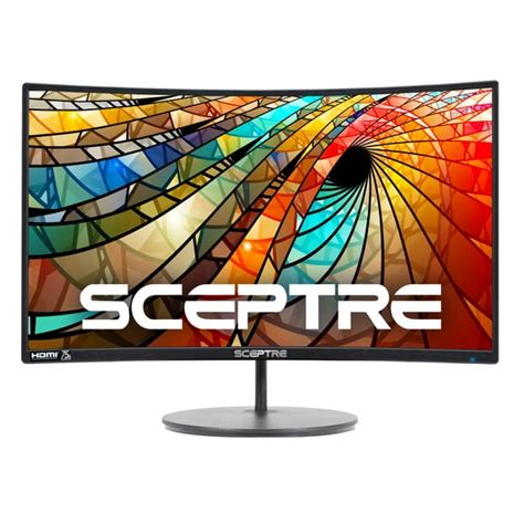 Sceptre 24 Curved 1920x1080 Hdmi Vga 75hz 8ms Hd Led Monitors C248w