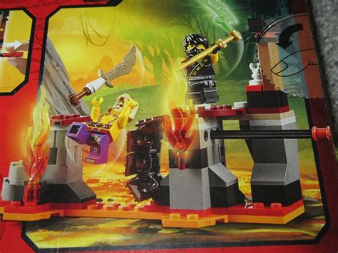 Lego Ninjago Lava Falls Retired Nisb Cole Sleven Jade Blade