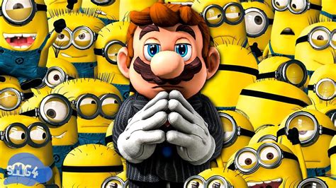 Smg4 Mario Obliterates Minions In 2022 Minions Gru Pluto The Dog