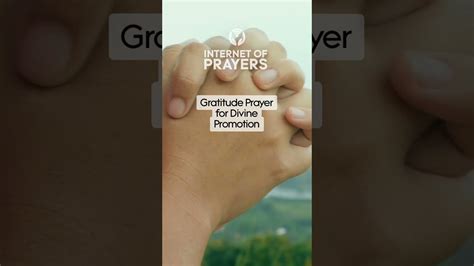 Gratitude Prayer For Divine Promotion YouTube