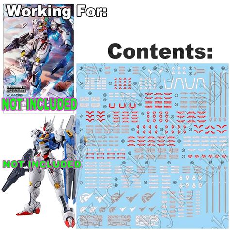 For Full Mechanics Xvx Aerial Gund Arm Mobile Suit The Witch