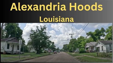 Dangerous Hoods In Alexandria LA Dash Cam Driving Tour Louisiana 4K