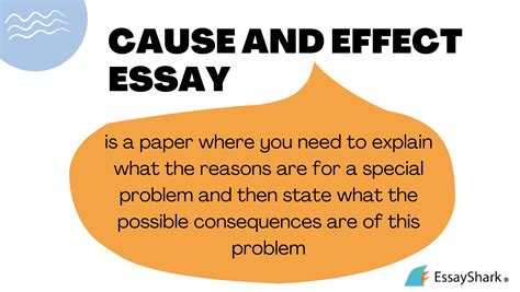 How To Write Cause And Effect Essay Effortlessly