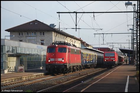 110 360 Zieht Am Morgen Des 04 05 08 DZ 13083 Von Hof Hbf Nach Loano