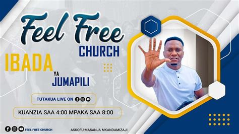 LIVE IBADA YA JUMAPILI FREE CHURCH DSM YouTube