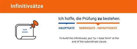 Infinitivsätze how to build infinitive clauses in German Berlino Schule