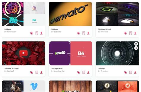 My 10 Favorite 3D Intro Templates (& Where To Download)