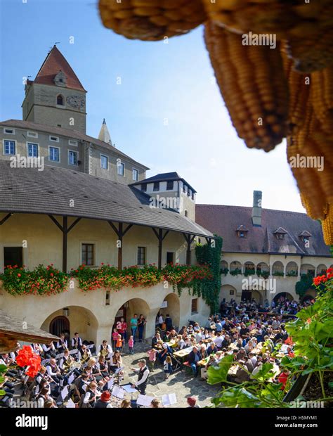 Weißenkirchen in der Wachau courtyard of Teisenhoferhof today museum