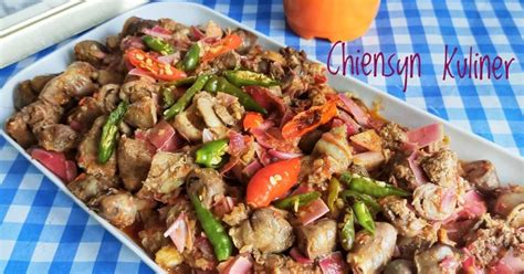 Resep Ati Ampela Bumbu Kecombrang Oleh Chiensyn Kuliner Cookpad