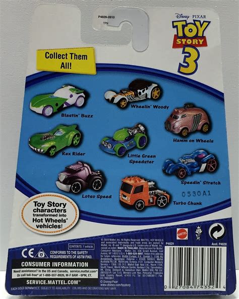 TAS Mattel Disney Pixar Hot Wheels Toy Story Blastin Buzz Hot Wheels Toys