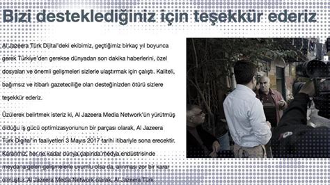 Al Jazeera Türk yayınına son verdi