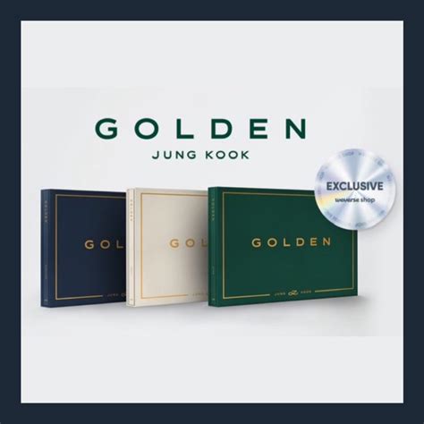 Jual READY STOCK Jungkook Solo Album GOLDEN Weverse USA EU UK