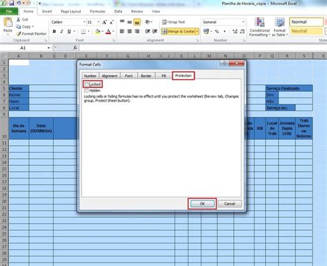 Como Bloquear C Lulas Individuais Em Uma Planilha Do Excel No Office