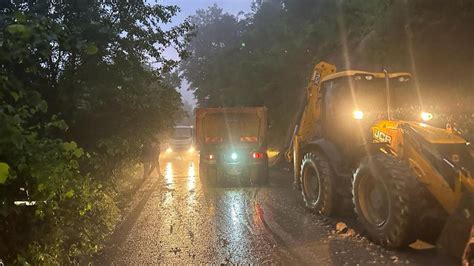 Ordu Da Heyelan Sebebiyle Ula Ma Kapanan Il Enin Ba Lant Yolu