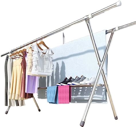 Nurcix Etendoir Linge Extensible Pliable Etendage Linge Exterieur