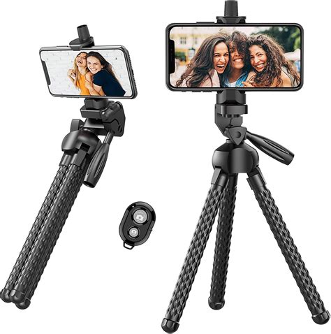 11 Outsolidep Flexible Phone Tripod Stand W Wireless Shutter Remote