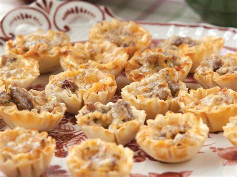 Gb Yummy Sausage Cups Quick And Easy Appetizers Recipes Appetizers And