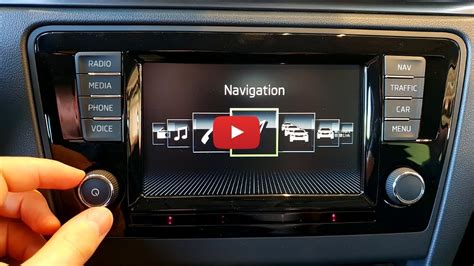 New Skoda Fabia Infotainment System Navigation 2019 Model OScar Play