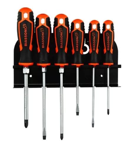 Set Colgante Destornilladores Premium Piezas Biassoni Env O Gratis