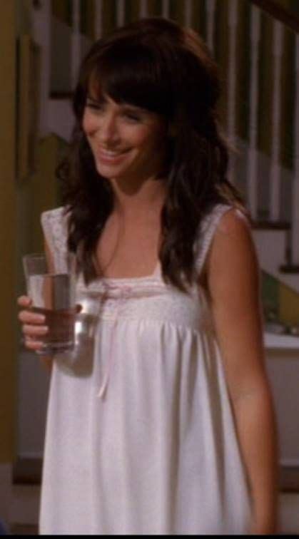 Ghost Whisperer Season 1 Episode 15 White Vintage Nightgown Floor Length With Wide Lace