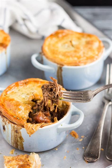 Leftover Beef And Mushroom Stew Pot Pies