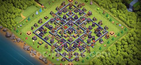 Melhor Layout De Defesa Cv Link H Brido Coc Clash Of Clans