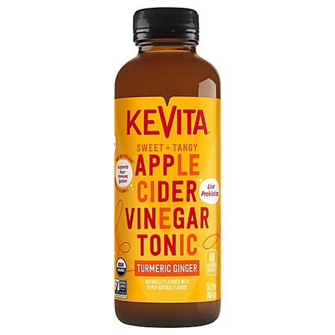 Kevita Turmeric Ginger Tonic Probiotic Drink 15 2 Fl Oz Kings Food Markets