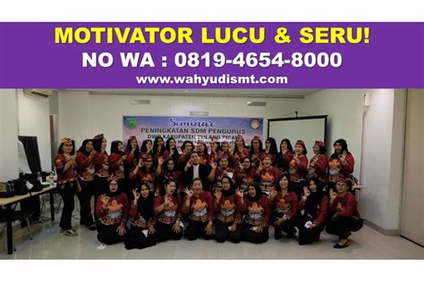 Motivator Capacity Building Nomor 1 Di Banjarmasin Tribun JualBeli