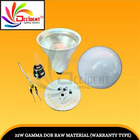 B W Gamma Dob Led Bulb Raw Material Aluminium At Rs Piece In