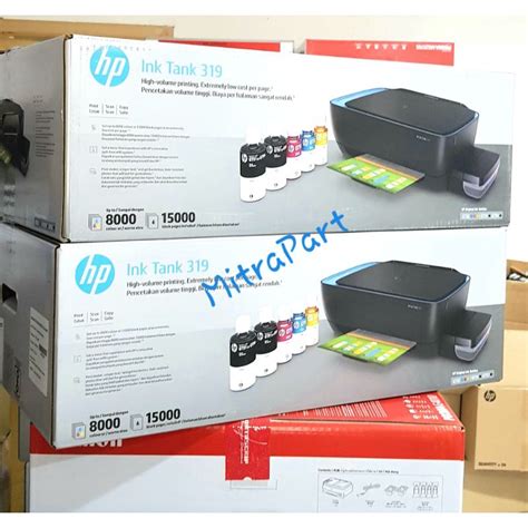 Jual Printer Hp Ink Tank 319 All In One Garansi Resmi 2 Tahun Shopee Indonesia