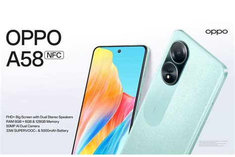 Oppo A58 Nfc Sudah Bisa Dibeli Di Indonesia Harga Rp 2 Jutaan