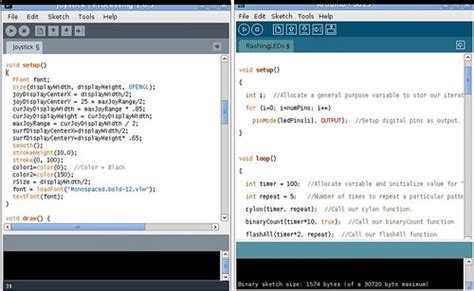 Processing – Arduino IDE Comparison | DIY Robotics Lab