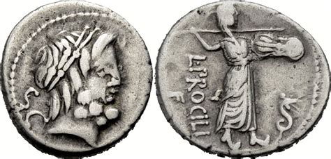 R Mische Republik Denar V Chr L Procilius Vf Ma Shops