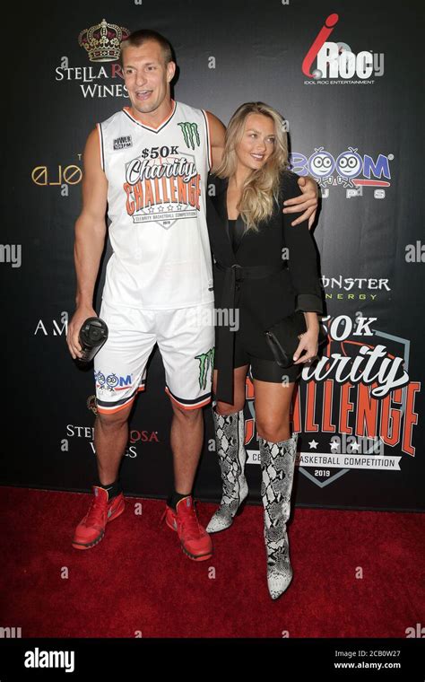 Los Angeles Jul Rob Gronkowski At The Monster Energy K Charity