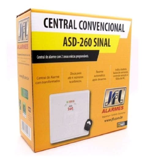 Central De Alarme Jfl Asd Sinal Eletrol Ndia