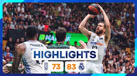 Joventut 73 83 Real Madrid 3er Partido Semifinales YouTube