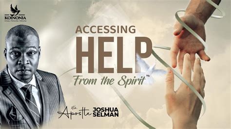 ACCESSING HELP FROM THE SPIRIT ACCELERATE CONF 2023 THE ELEVATION