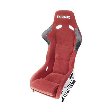 RECARO Profi SPG Seat Race Shell Perlon Velour Red FIA Approved