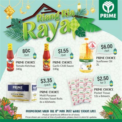 Prime Supermarket Riang Ria Raya Promotion Valid Until 8 May 2022