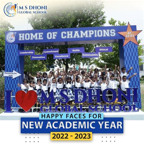 M S Dhoni Global School on LinkedIn: #newschoolyear #newschoolers #cbseschool #hosur #hosurdiaries…