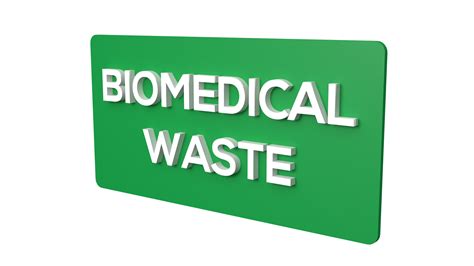 Biomedical Waste signage