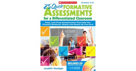 25 Quick Formative Assessments For A Differentiated Classroom Easy