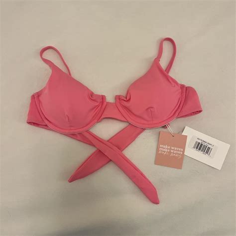 Dippin Daisy S Women S Pink Bikini And Tankini Tops Depop