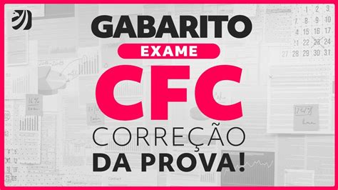 Exame Cfc Corre O Da Prova Youtube