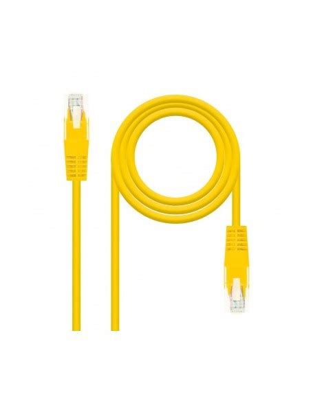 Nanocable Cable De Red Cat 6 UTP AWG24 3m Amarillo Online Canarias