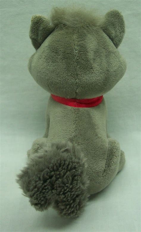 Walt Disney Aristocats SOFT GRAY BERLIOZ KITTEN 6" Plush STUFFED ANIMAL ...