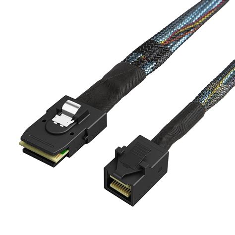 CableCreation Câble interne Mini SAS HD Câble Mini SAS SFF 8643 vers