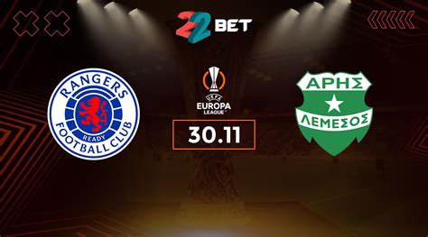 Rangers Vs Aris Limassol Prediction Europa League Match 30 11 2023