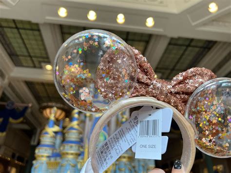 New Rose Gold Confetti Minnie Ears From Walt Disney World - WDW News Today